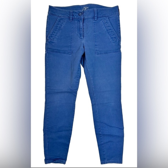 LOFT Denim - Ann Taylor LOFT Women's Cropped Pants in Blue